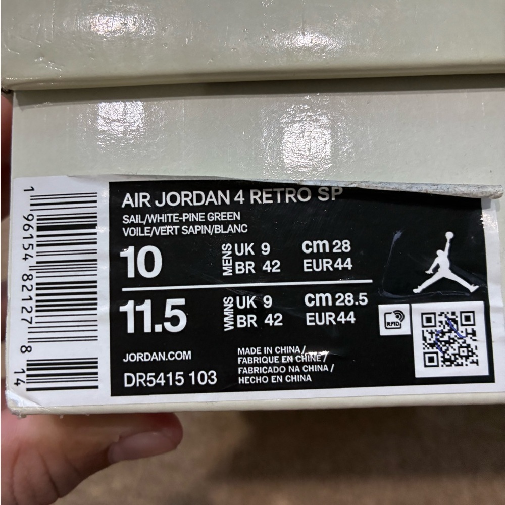 Air Jordan 4 Retro SB “Pine green” - Picture 10 of 10